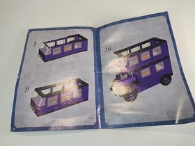 Lego 4755 Harry Potter Knight Bus Instruction Manual Only ~ Ships FAST!!! 