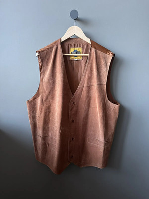 John F. Gee Porc Spalt Velours Vest