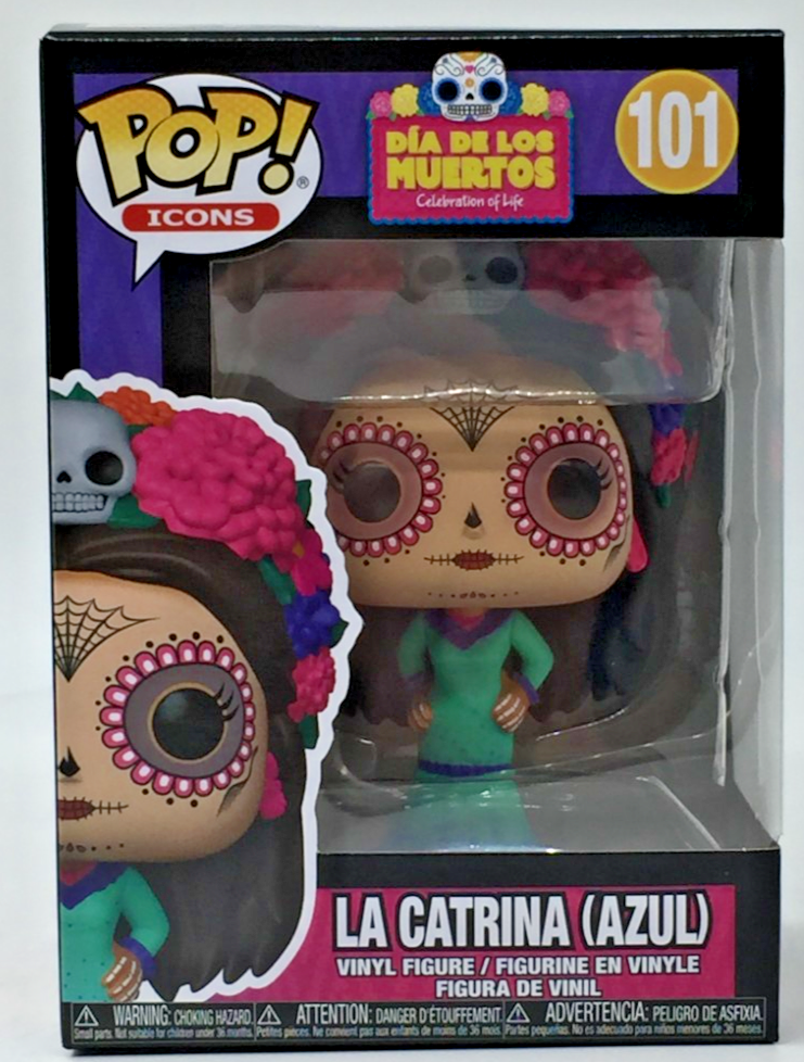 Funko Pop! Icons Dia De Los Muertos La Catrina (Azul) #101 With