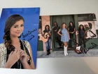 Singer LEEANN PURVIS Signed 4x6 Photo COUNTRY MUSIC AUTOGRAPH Lot (2)