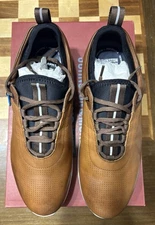 Johnston & Murphy XC4 Prentiss U-Throat Mahogany WP Leather - Size 10.5 XW Men’s