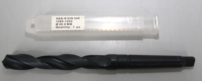 Din 345 Bohrer HSS R Morsekegel 20 mm - Neu