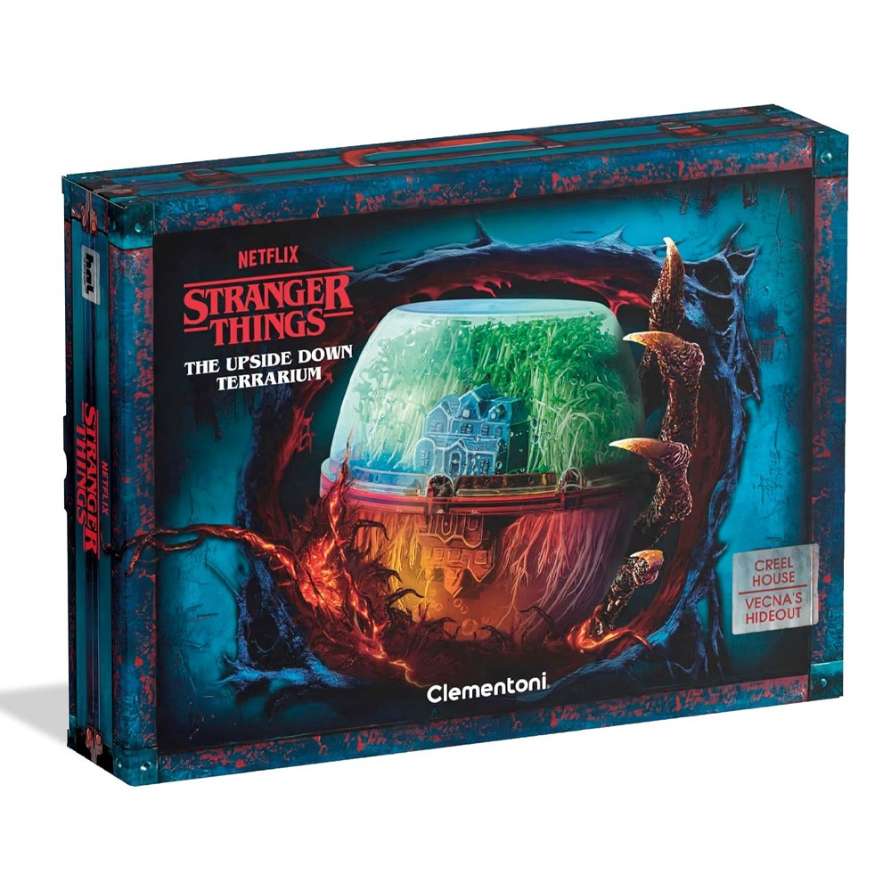 Netflix Stranger Things The Upside Down Hydroponic Terrarium Kit with Clay and Plaster for Fans of the Series - Image 2