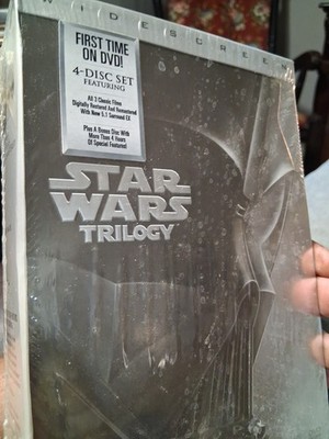 Star Wars Trilogy (DVD, 2004, 4-Disc Set, Widescreen Edition) for