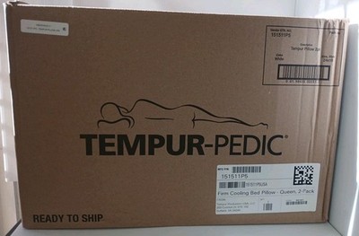 Tempur-Pedic TEMPUR-Cloud Dual Cooling Pillow Queen Pack of 2 New