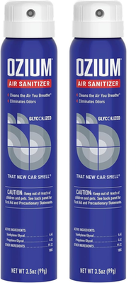 Ozium Air Sanitizer spray - Reinigt de lucht - Vanille geur - 236.5 ml