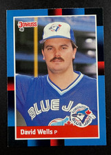 1988 Donruss David Wells RC #640 Blue Jays/Yankees Perfect Game