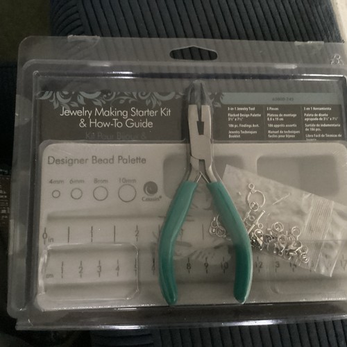 Cousin DIY Jewelry Making Kit with Jewelry Pliers and Partial Assorted Findings