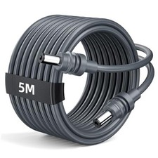 Starlink Mini Cable 18AWG Waterproof Starlink Mini DC Power 16.4FT/5M DC to DC