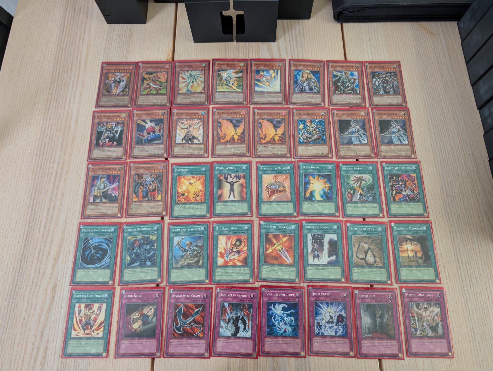 Structure Deck Warrior Strike COMPLETE - 1st Edition - SDWS - Yu-Gi-Oh