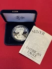 1oz 2001-W- American Eagle Walking Liberty Silver Dollar Proof With COA