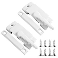 2 PCS Window Sash Locks, Window Latches Replacement, Window Locks for Up and ...