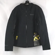 KLIM Gore-Tex Packable Stow Away Water Resistant Jacket In Black Mens Size XL