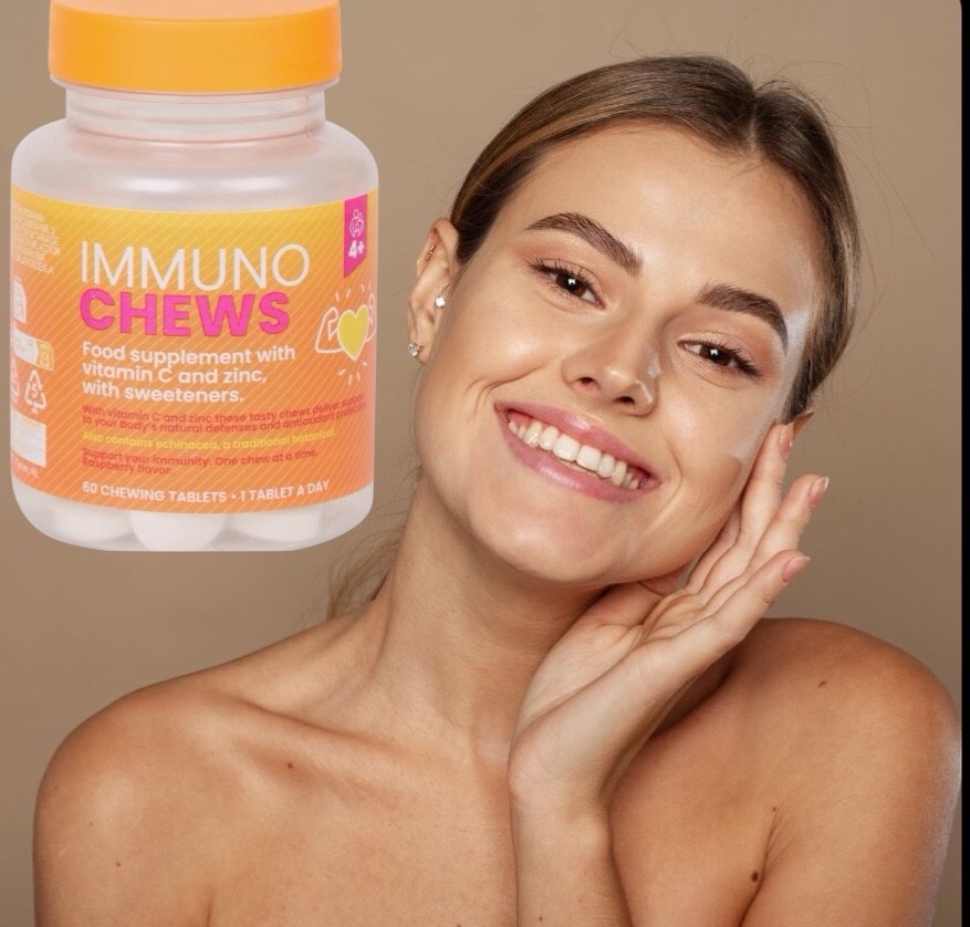 Vitamine C et Zinc contre la fatigue et le teint terne | Solution immunité en comprimés à croquer