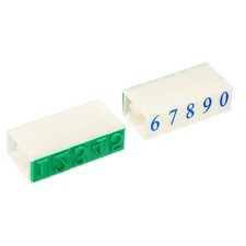 Detachable Number Stamps Numeral 0-9 Number Stamp Combination Set Size 1, 2 Set