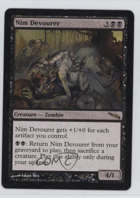 Nim Devourer Magic: Mirrodin #70 2003