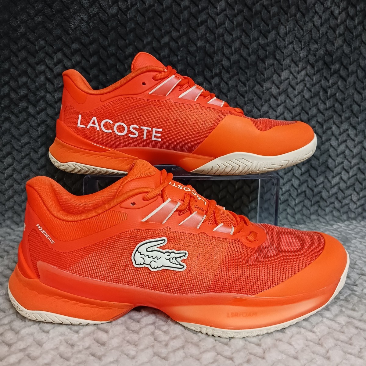 Lacoste Tech Point Miami Open 2022 Men\'s Tennis Shoes Orange Purple Size 10.5 Lacoste Tech Point Tennisshoes Men | Plutosport main image 3