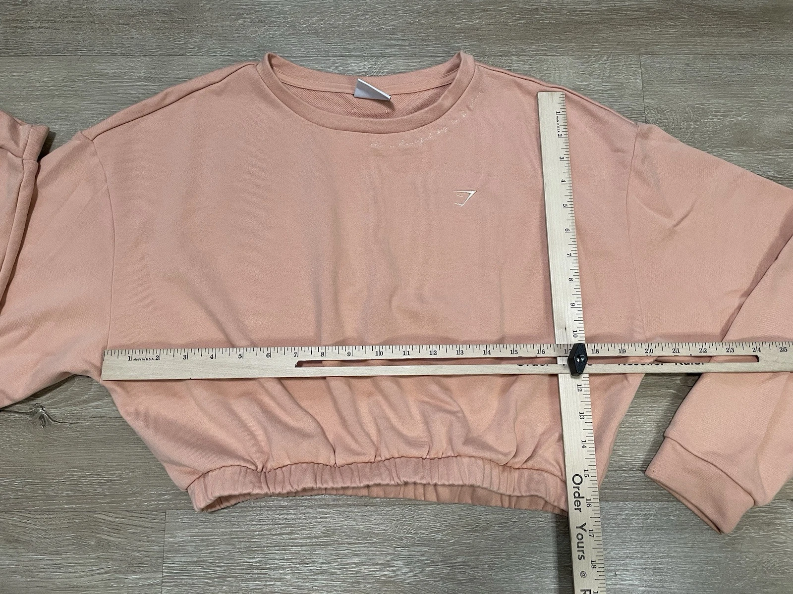 gymshark training cropped pullover stretch sweater