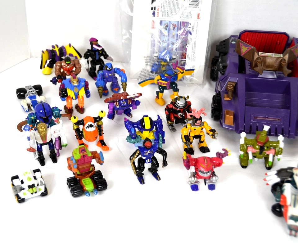 Micro Machines Z-Bots ZBots 39 人物加变形战斗动员器 — 第 2/4 张图片