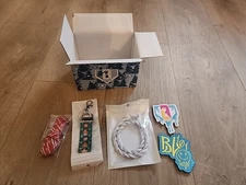 Baseball Lifestyle 101 Key Chain, Lanyard, Necklace, Patches Holiday Promo Box 