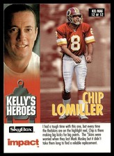 1993 SkyBox Morten Andersen/Chip Lomiller New Orleans Saints #12
