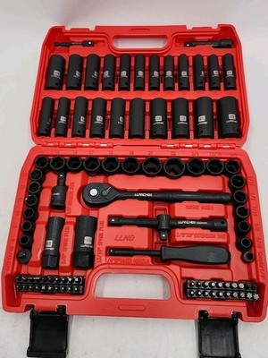 NEW LLNDEI 95 Pcs. 3/8'' Drive Impact Socket