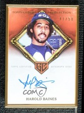 2023 Topps Gilded Collection Rose Gold 47/50 Harold Baines #HAFA-HB Auto HOF nd3