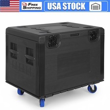 35"x22"x25" Cable Trunk Road Case with Wheels Professional Stackable Road Case