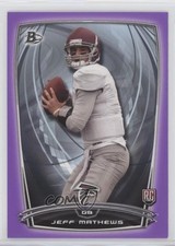 2014 Bowman Rookies Retail Purple Jeff Mathews #11 2u3