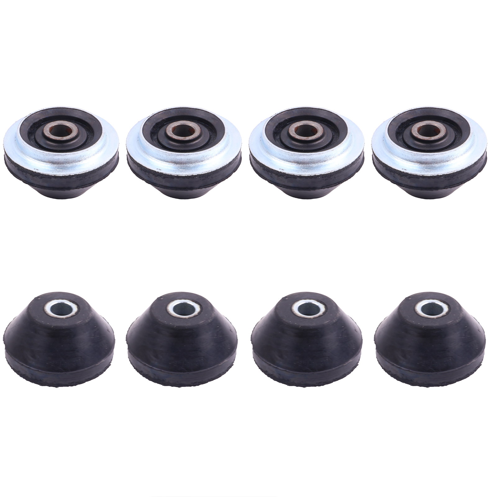 8X Mounting Rubber Cushion 4355158 4390496 For Hitachi EX50U EX40U ZC50T ZC35C