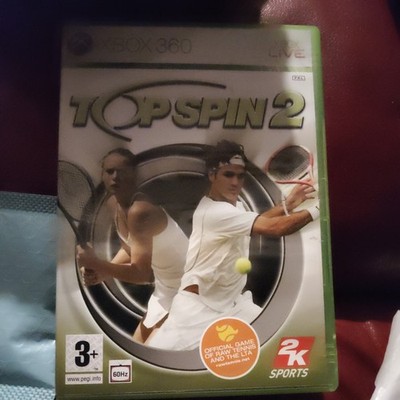 Top Spin 2 (Microsoft Xbox 360, 2006) Spiel Tennis 