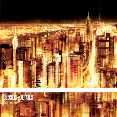 40W''x30H'' MANHATTAN PANORAMIC NOCTURNE by FARRELL - NEW YORK CHOICES of CANVAS