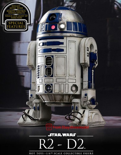 Robot Hot Toys HT 1/6 R2-D2 MMS408 STAR WARS El Despertar de la Fuerza en Stock - Imagen 7 de 12