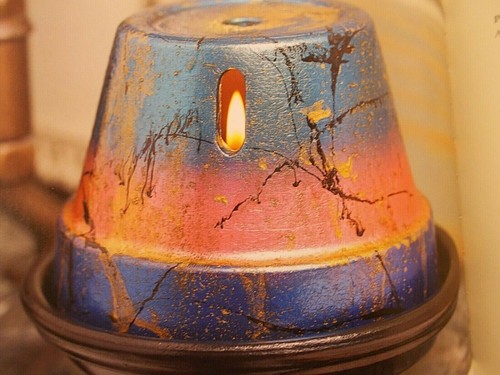 Clay Pots Really Jazzy Pots: Glorious Gift Ideas Mickey Baskett Crafted Planters - Foto 8 di 10