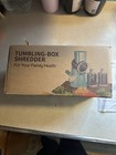 TUMBLING-BOX SHREDDER MANUAL HAND TURN S.S. STEEL BLADES (NEW)
