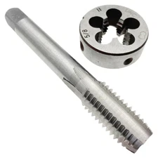 5/8-11 Tap and Die Set RH Right Hand HSS 5/8x11 UNC Tap Die 5/8 x 11 Thread Tool