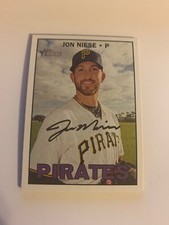 2016 Topps Heritage High Number #552 Jon Niese Pittsburgh Pirates