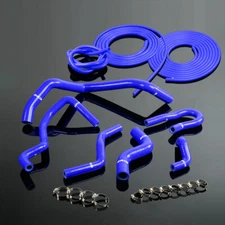 Fit For 92-00 Honda Civic 1.6L SOHC D15 D16 EG Silicone Radiator+Vacuum Hose Kit