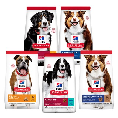 hills mature light dog food