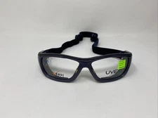 UVEX BY HONEYWELL EYEWEAR SW07 NAVY BLUE 60/13 WITH STRAP EYEGLASSES WF27