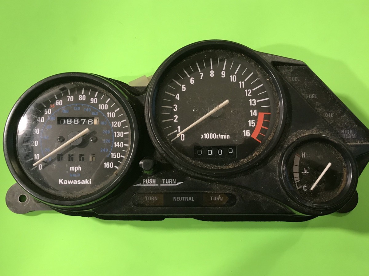 Kawasaki Ninja gauges ZX6 zx600. low miles 1990-1993? | eBay