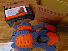 Winter Walking Low-Pro Ice Cleats-Size Medium Brand New in Boxes Qty. 2 Pair