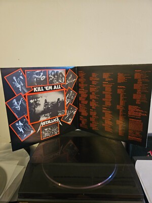 METALLICA Kill 'Em All 1987 LP 2XLPS LMTD EDTN GTEFLD MUSIC FOR NATIONS MFN  7 DM | eBay