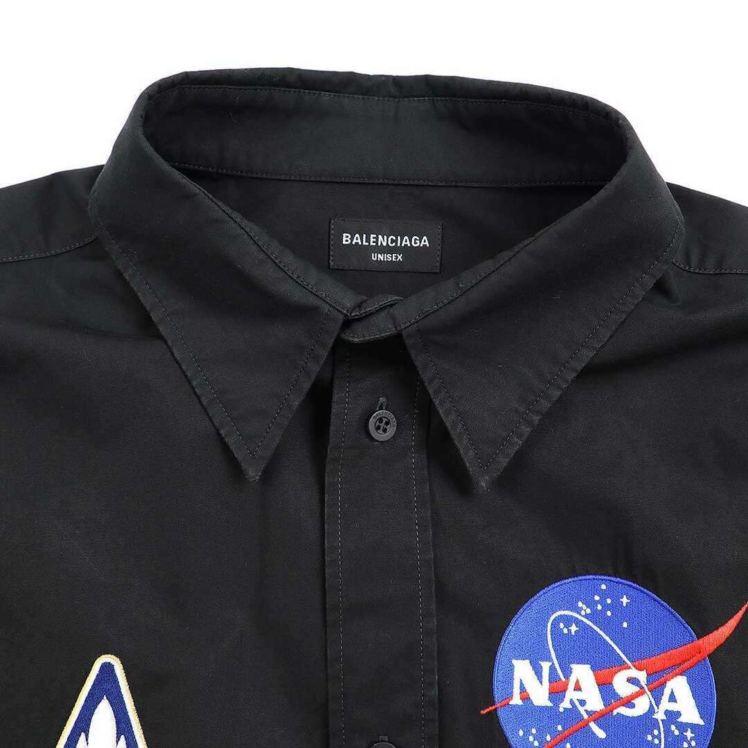 BALENCIAGA 21AW NASA Over Shirt Multi Patch Oversized 663076 BALENCIAGA 21AW NASA Over Shirt Multi Patch Oversized 663076