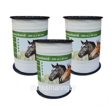 600 m Weideband 40 mm 8 Niro  neu Weidezaun