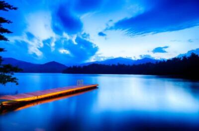 Wandbild: Lake Santeetlah in Great Smoky Mountains (30239766)