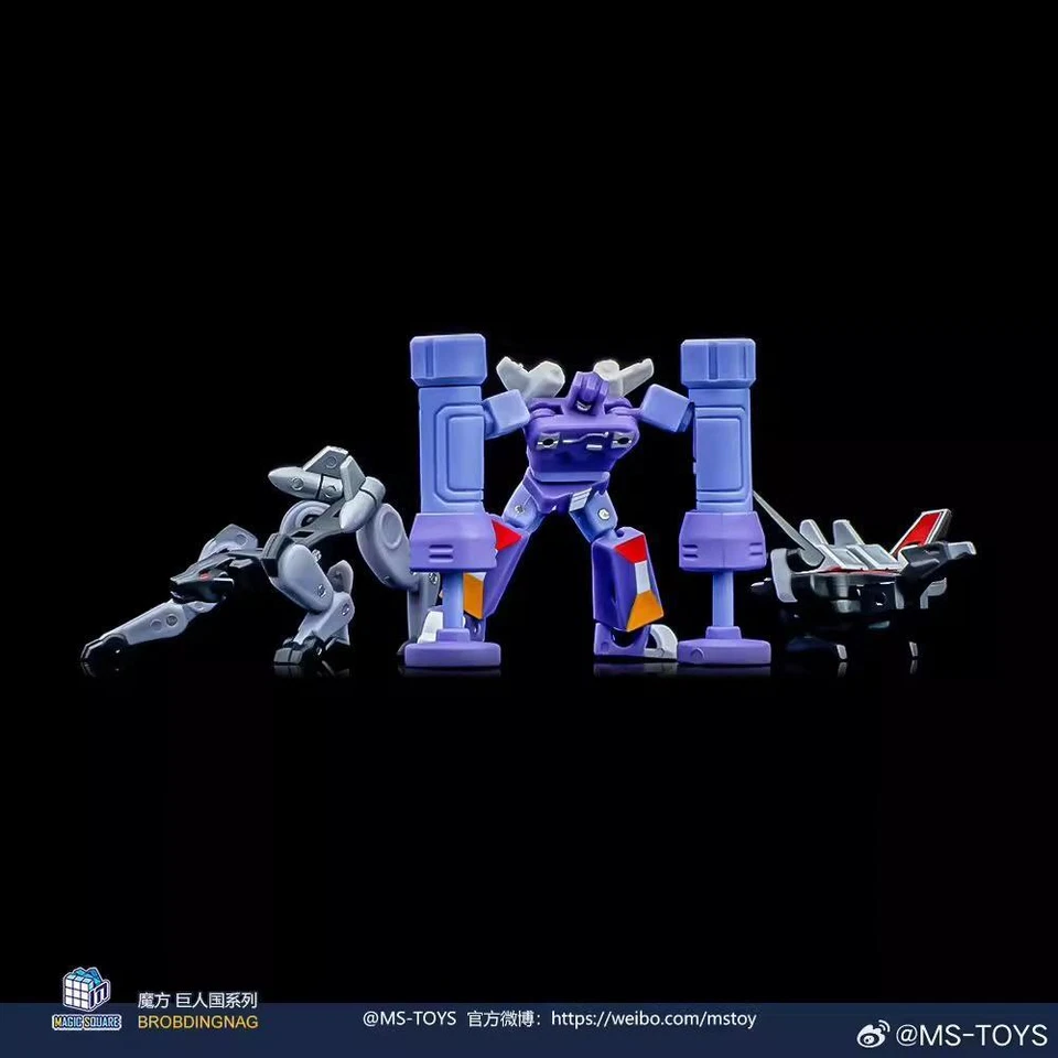 MAGIC SQUARE MS B28A Mini-Cassette Rumble Laserbeak Ravage Transformable-XmasToy - Image 2 of 4