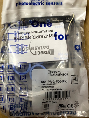 NEW DATASENSOR Photoelectric Sensor  S51-PA-2-F00-PK 