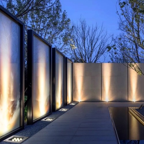 Lámpara enterrada impermeable LED para exteriores lámpara subterránea iluminación en el suelo - Imagen 5 de 34