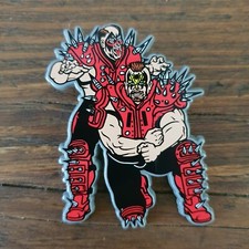 Vintage 1991 LEGION OF DOOM WWE/WWF TITAN SPORTS PIN BADGE RARE ROAD WARRIORS 